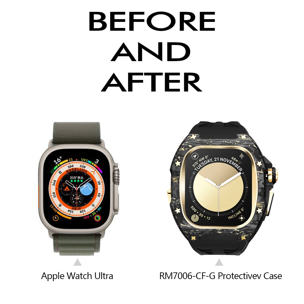 Apple Watch Mod Case Kit-RM7006-CF-G