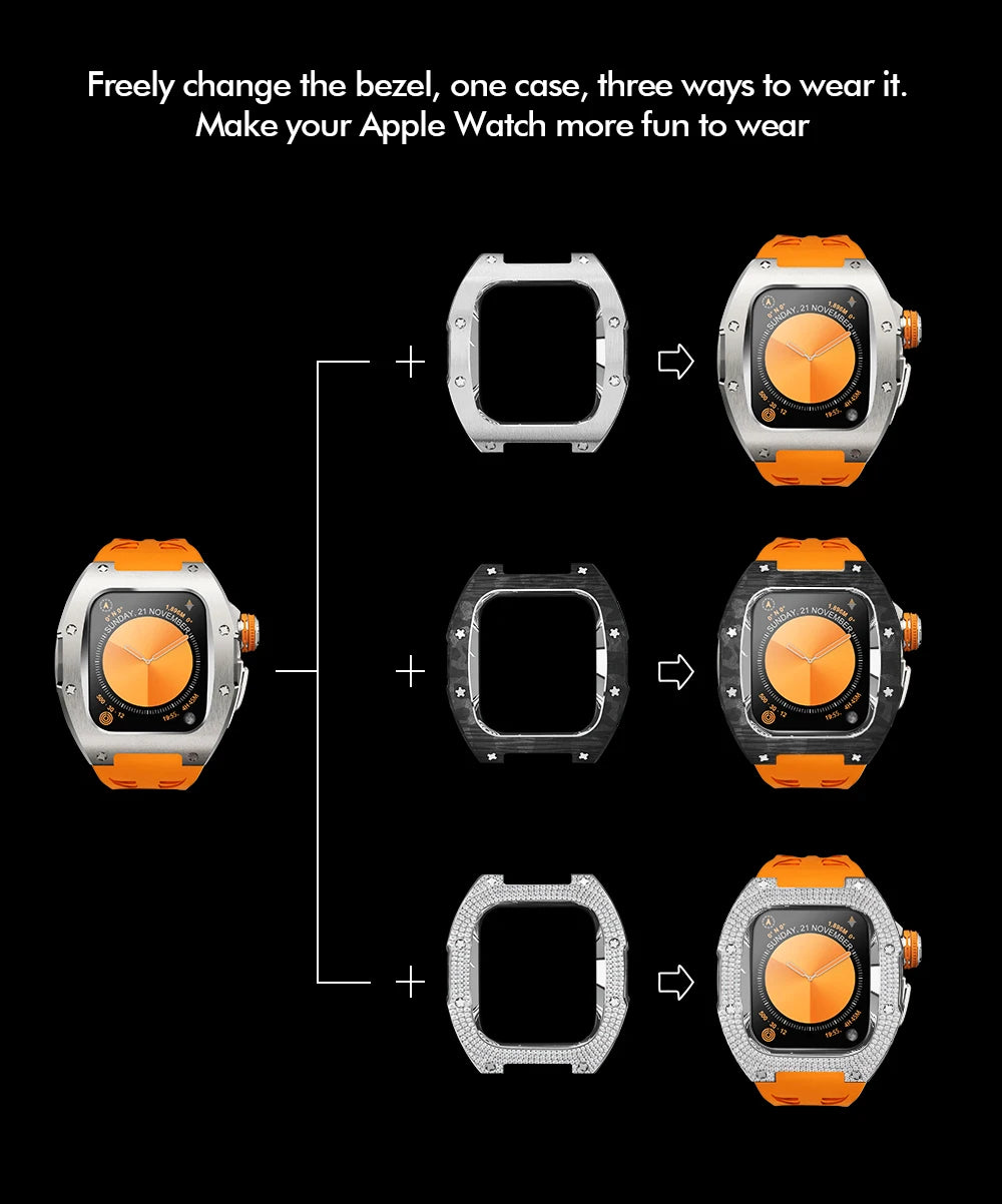 Apple Watch Mod Case Kit-RM7013-SS